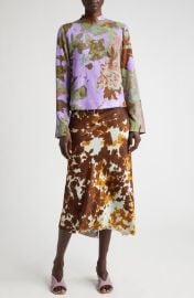 Dries Van Noten Capi Sequin Floral Top at Nordstrom