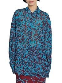 Dries Van Noten Cavala Abstract Oversized Shirt at Saks Fifth Avenue