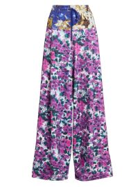 Dries Van Noten Hadium Floral Wide Leg Pants at Saks Fifth Avenue