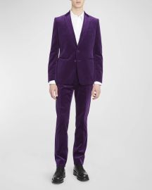 Dries Van Noten Kayne Two Piece Velvet Tuxedo at Neiman Marcus