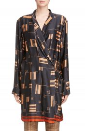 Dries Van Noten Kimono Wrap Dress at Nordstrom