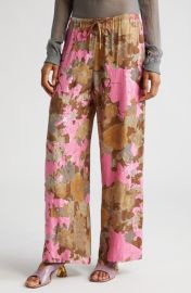 Dries Van Noten Puvis Floral Sequin Straight Leg Pants at Nordstrom