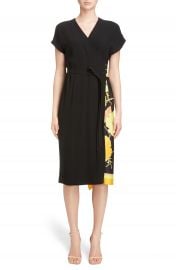 Dries Van Noten Scarf Wrap Dress at Nordstrom