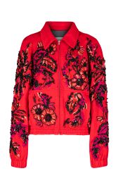 Dries Van Noten Vinnia Embellished Jacquard Jacket at Net a Porter