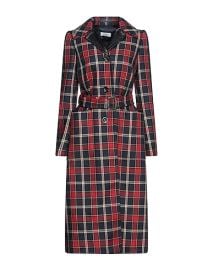 Dries van Noten Plaid Coat at Yoox