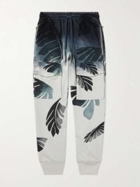 Dries van Noten Printed Cotton Jersey Sweatpants at Mr Porter