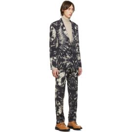 Dries van Noten Tie Dye Suit at SSENSE