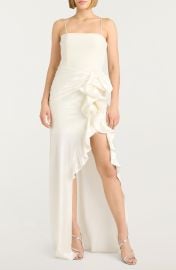 Drina Ruffle Column Gown at Nordstrom