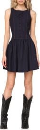 Drop Waist Boat Neck Minidress at Nordstrom Rack