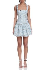 Drop Waist Bubble Hem Minidress at Nordstrom