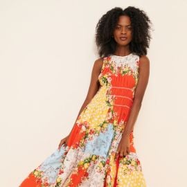 Drop Waist Smock Maxi Dress Nuuly at Nuuly