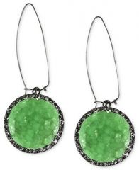 Druzy earrings by Rachel Roy at Macys