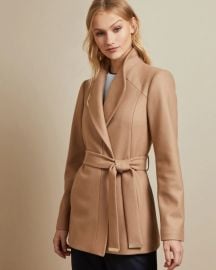 Drytaa Belted Short Coat by Ted Baker at Ted Baker