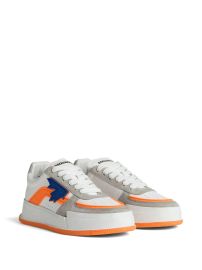 Dsquared2 Canadian Panelled Leather Sneakers at Farfetch