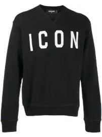 Dsquared2 Icon logo sweatshirt at Farfetch