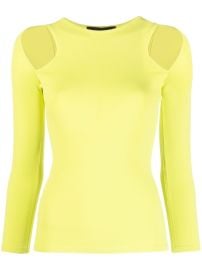 Dsquared2 Shoulder cut-out Knit Top - at Farfetch