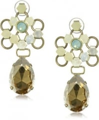 Ducessa Mesh Earrings by Lionette NY at Amazon