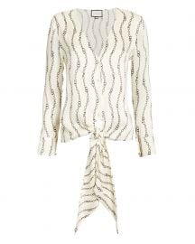 Dulcie Chain Print Blouse at Intermix