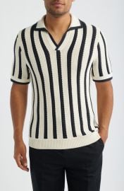 Duncan Stripe Polo Sweater at Nordstrom