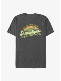 Dungeons And Dragons Here For Shenanigans T-Shirt - GREY at Hot Topic