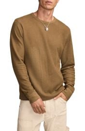 Duofold Textured Long Sleeve Cotton T-Shirt at Nordstrom