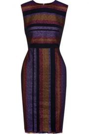 DvF Metallic stripe dress at The Outnet