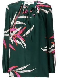 Dvf Diane Von Furstenberg Printed Silk Blouse - Farfetch at Farfetch