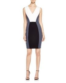 Dylan Gray Color-blocked Sheath Dress at Bloomingdales