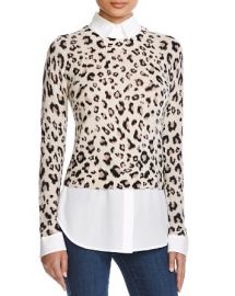 Dylan Gray Leopard Layered Shirt at Bloomingdales