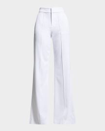 Dylan High-Waist Wide-Leg Pants at Neiman Marcus