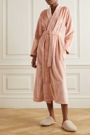 EBERJEY Chalet recycled-fleece robe NET-A-PORTER at Net a Porter