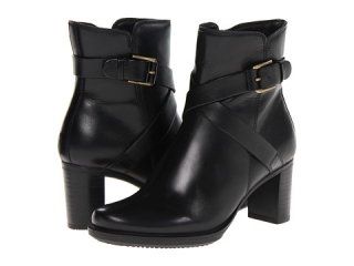 ECCO Saunter 65 Strap Ankle Boot Black Kalahari at 6pm