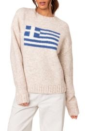 EDIKTED Greece Oversize Chunky Sweater at Nordstrom