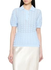 EDITION Cable Knited Polo Shirt Women Lane Crawford at Lane Crawford