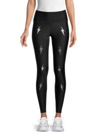 ELECTRIC YOGA Lightning Bolt-Print Leggings on SALE at Saks Off 5th