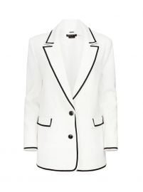 ELNA LONG BLAZER at Alice + Olivia