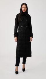 ELODIE Shimmer wool double-breasted coat - Women at Mackagekage