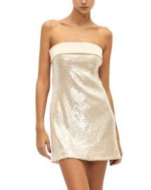 ELODIE THE LABEL Julia Sequinned Mini Dress Bloomingdale39s at Bloomingdales