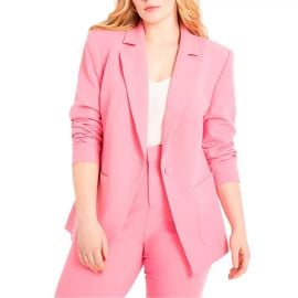 ELOQUII Plus Size The 365 Suit Patch Pocket Blazer - Macys at Macys