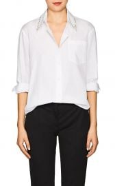 EMBELLISHED COTTON POPLIN BLOUSE at Barneys