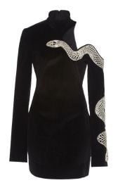 EMBROIDERED COTTON MINI DRESS BY DAVID KOMA at Moda Operandi