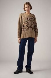 EMBROIDERED OVERSIZED SWEATER LIMITED EDITION at Zara