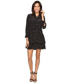 EQUIPMENT Natalia Dress True Black Multi at 6pm