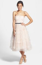 ERIN erin fetherston and39Lucielleand39 3D Floral Organza Dress at Nordstrom