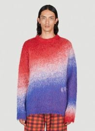 ERL Menx27sx27 Degrad Gradient Sweater in Multicolour at LN-CC