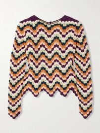 ESCVDO Safi Pesca Top in Pistachio Terracotta at Net a Porter