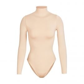 ESSENTIAL MOCK NECK LONG SLEEVE BODYSUIT at Skims