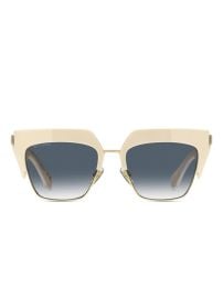 ETRO Club Sunglasses White at Farfetch