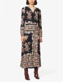 ETRO Floral-print woven maxi wrap dress at Selfridges