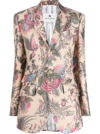 ETRO Tree Of Life Jacquard Blazer - at Farfetch